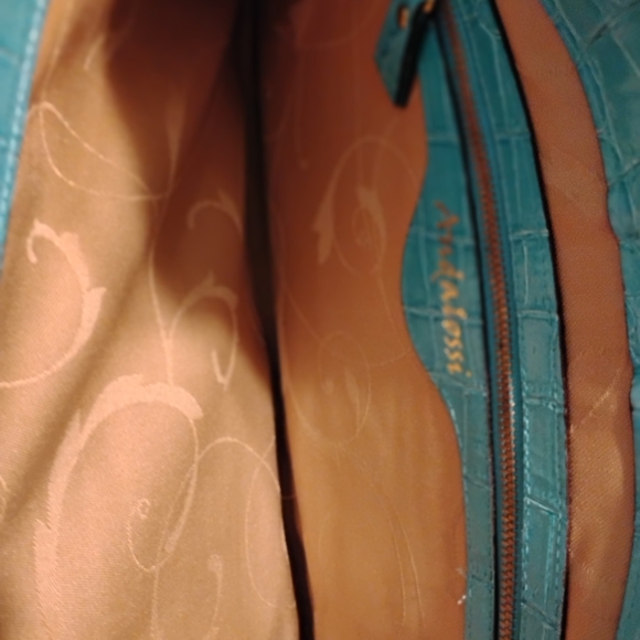 Andalossi bag aqua color - Picture 3 of 6